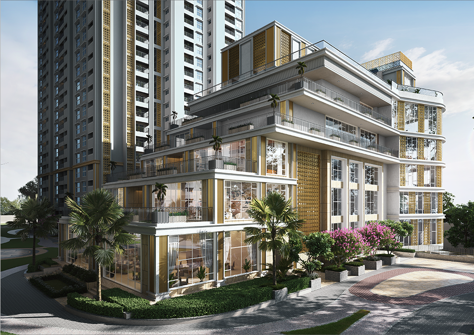 Godrej Regal pavilion clubhouse